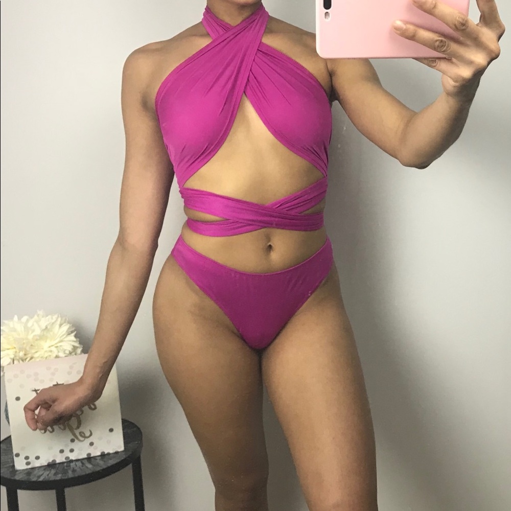🎃 Million Ways Multi (Pink)2Piece Bikini - Picture 6 of 7